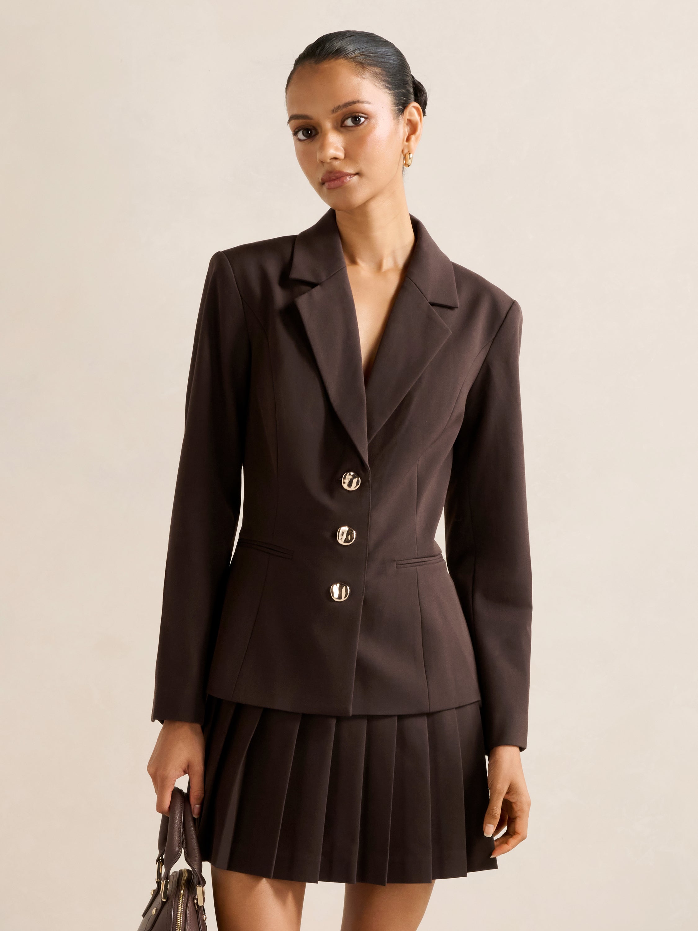 Lenora Petite 2 in 1 Blazer Mini Dress