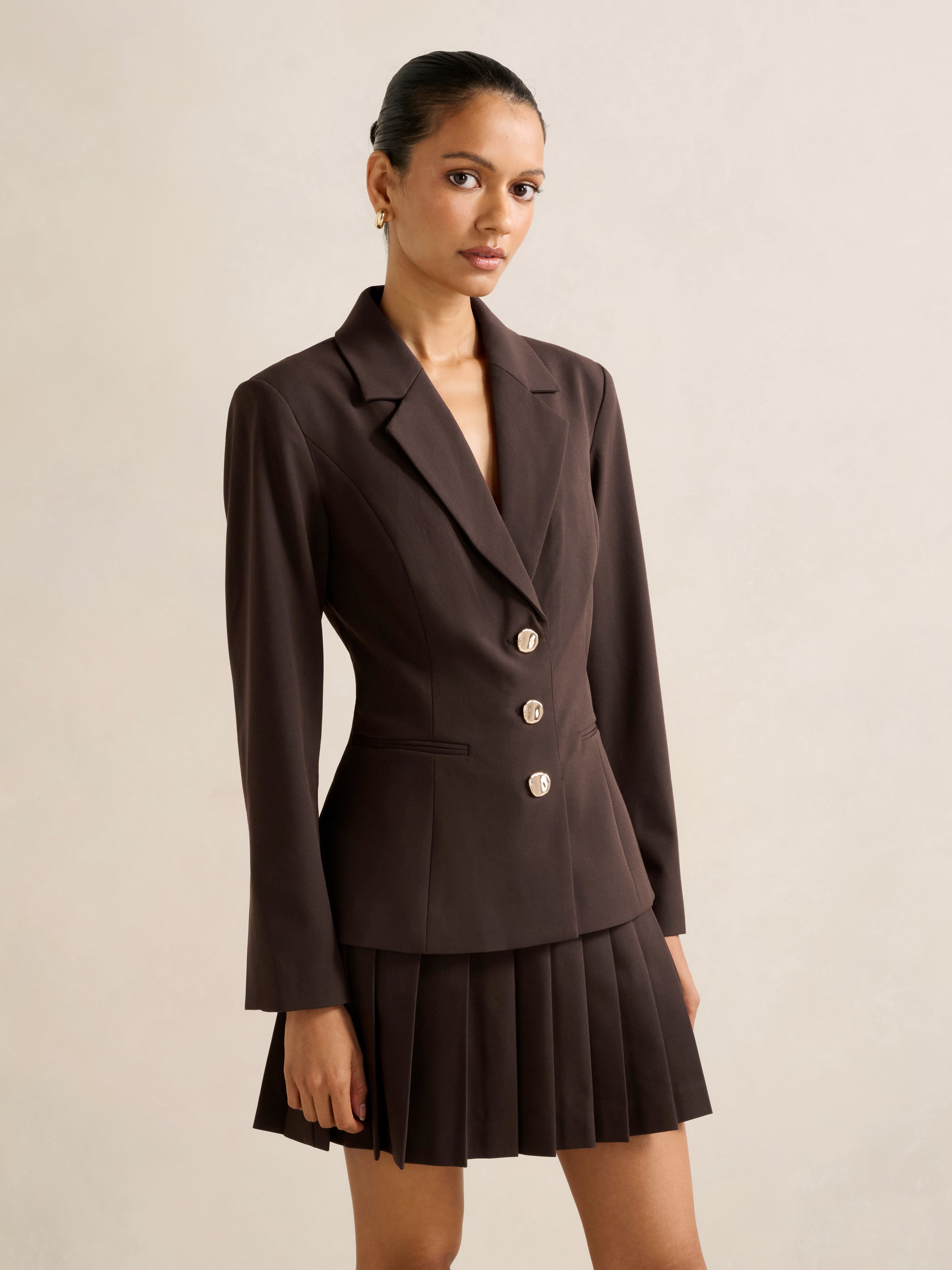 Lenora Petite 2 in 1 Blazer Mini Dress