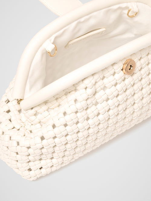 Aspen Open Weave Soft Clutch