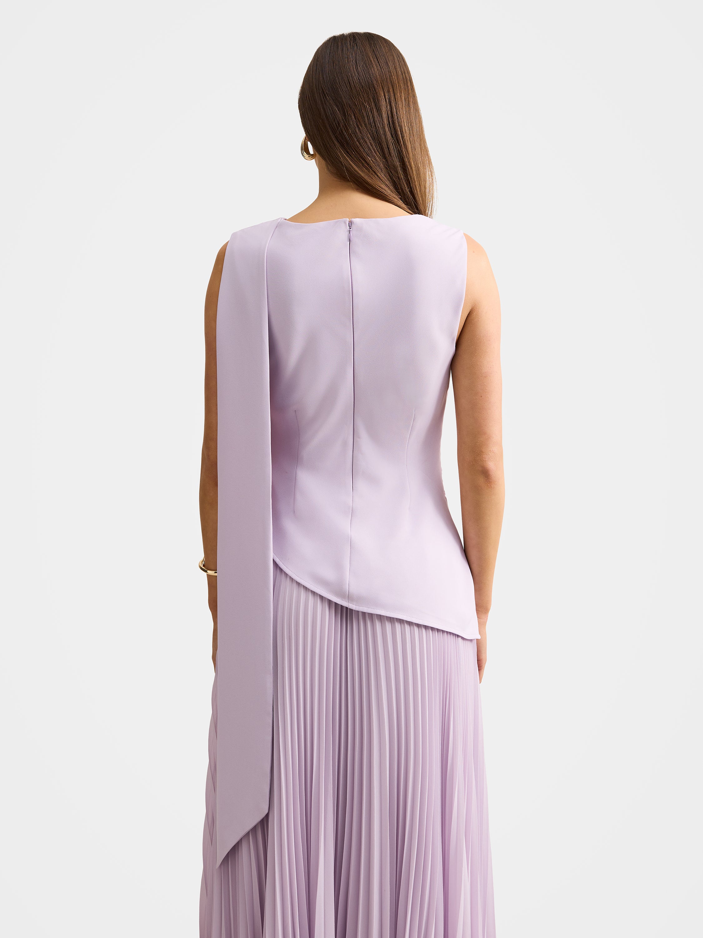 Suki Asymmetrical Draped Top