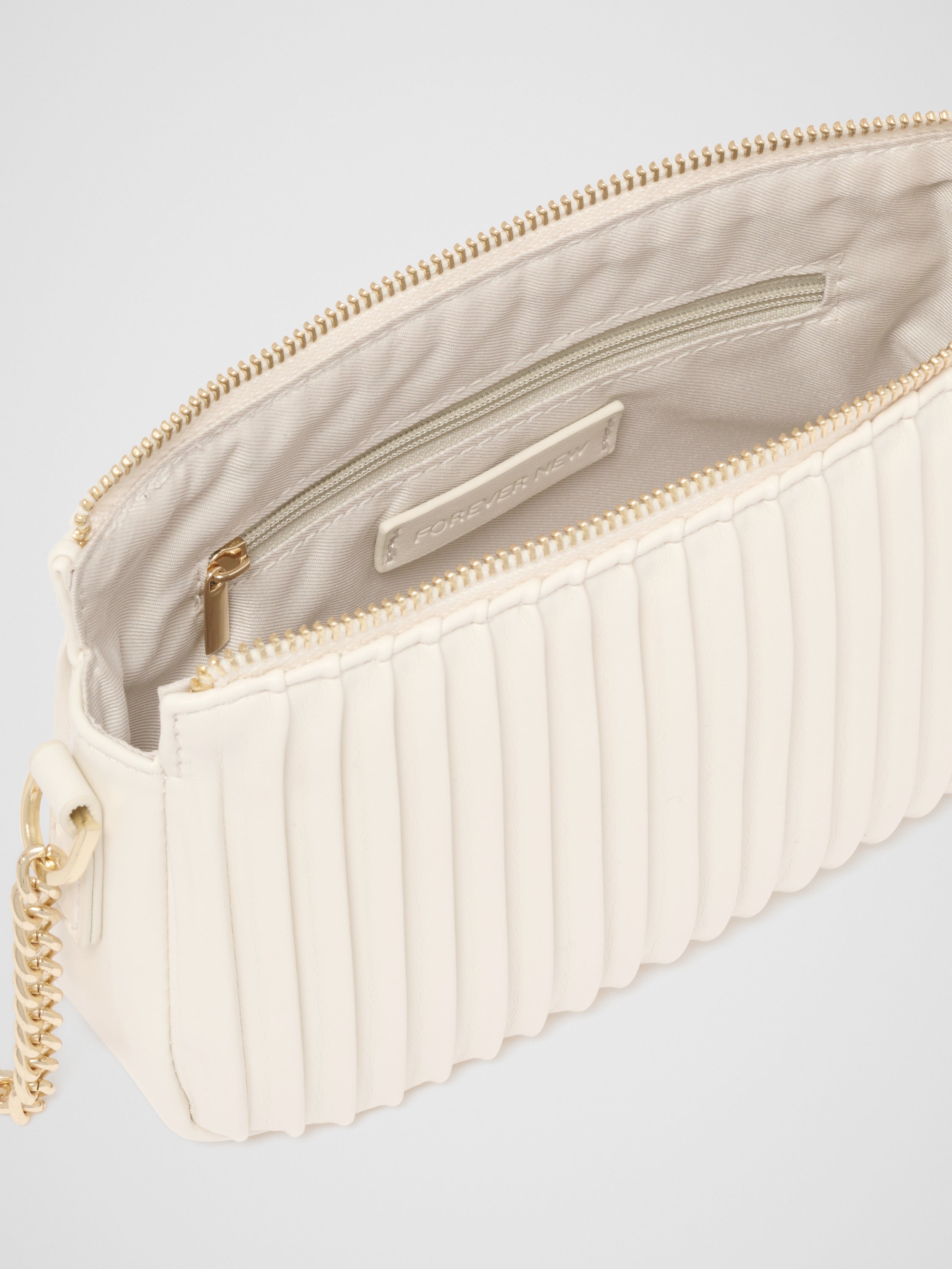 Phoebe Pleat Crossbody Bag
