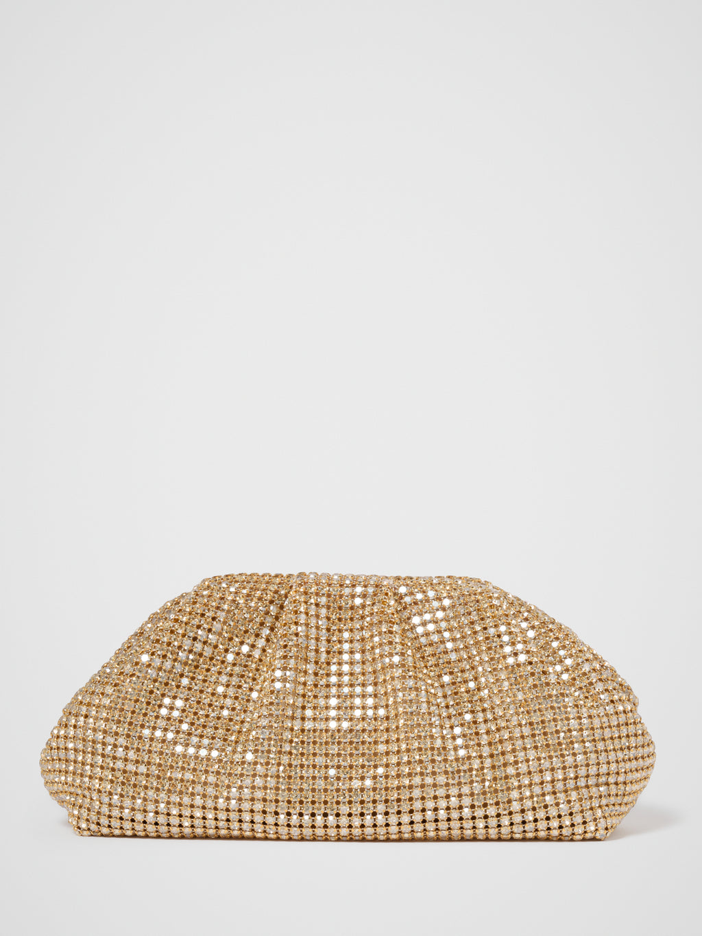 Ariel Soft Shiny Clutch