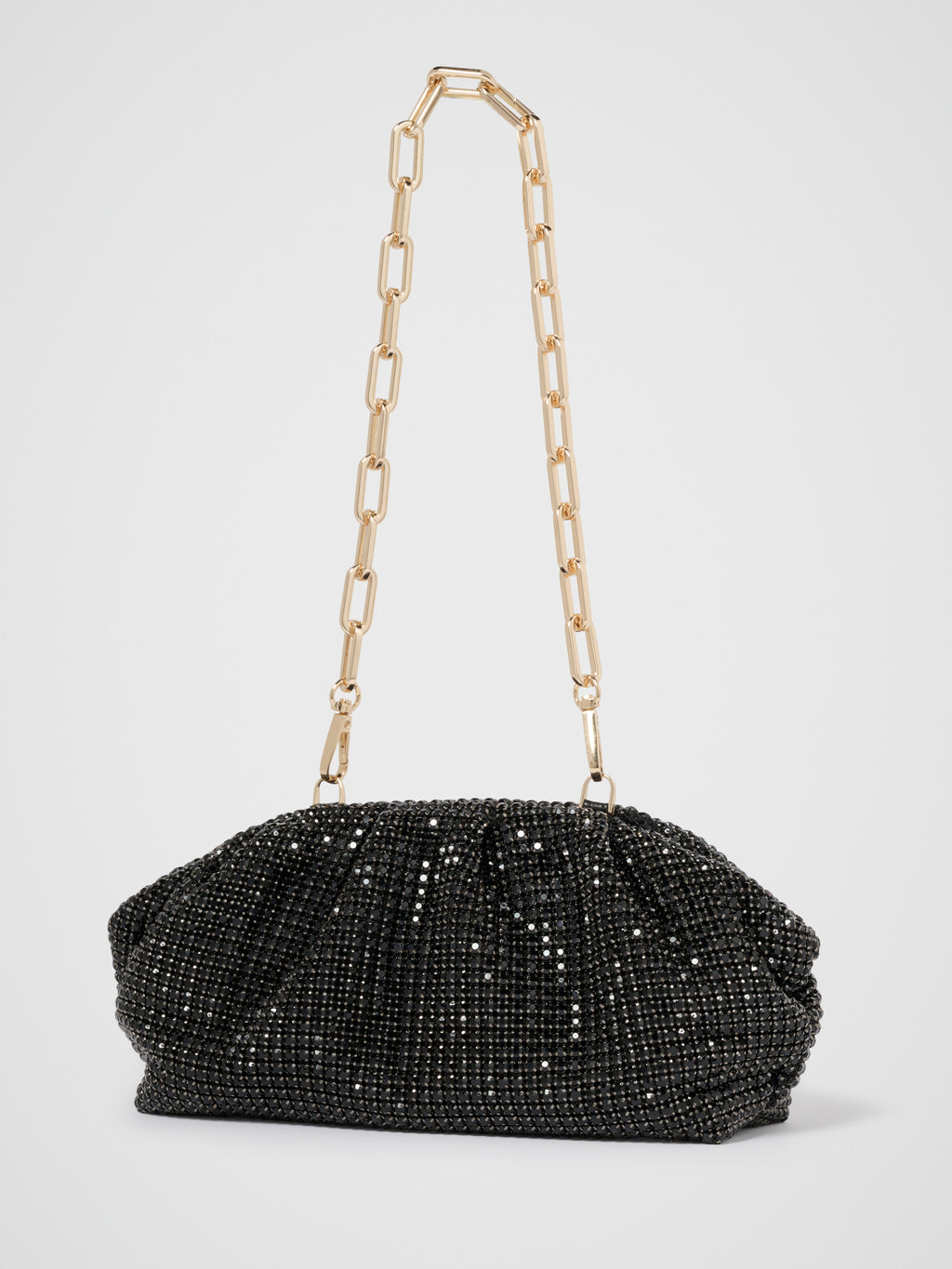 Ariel Soft Shiny Clutch