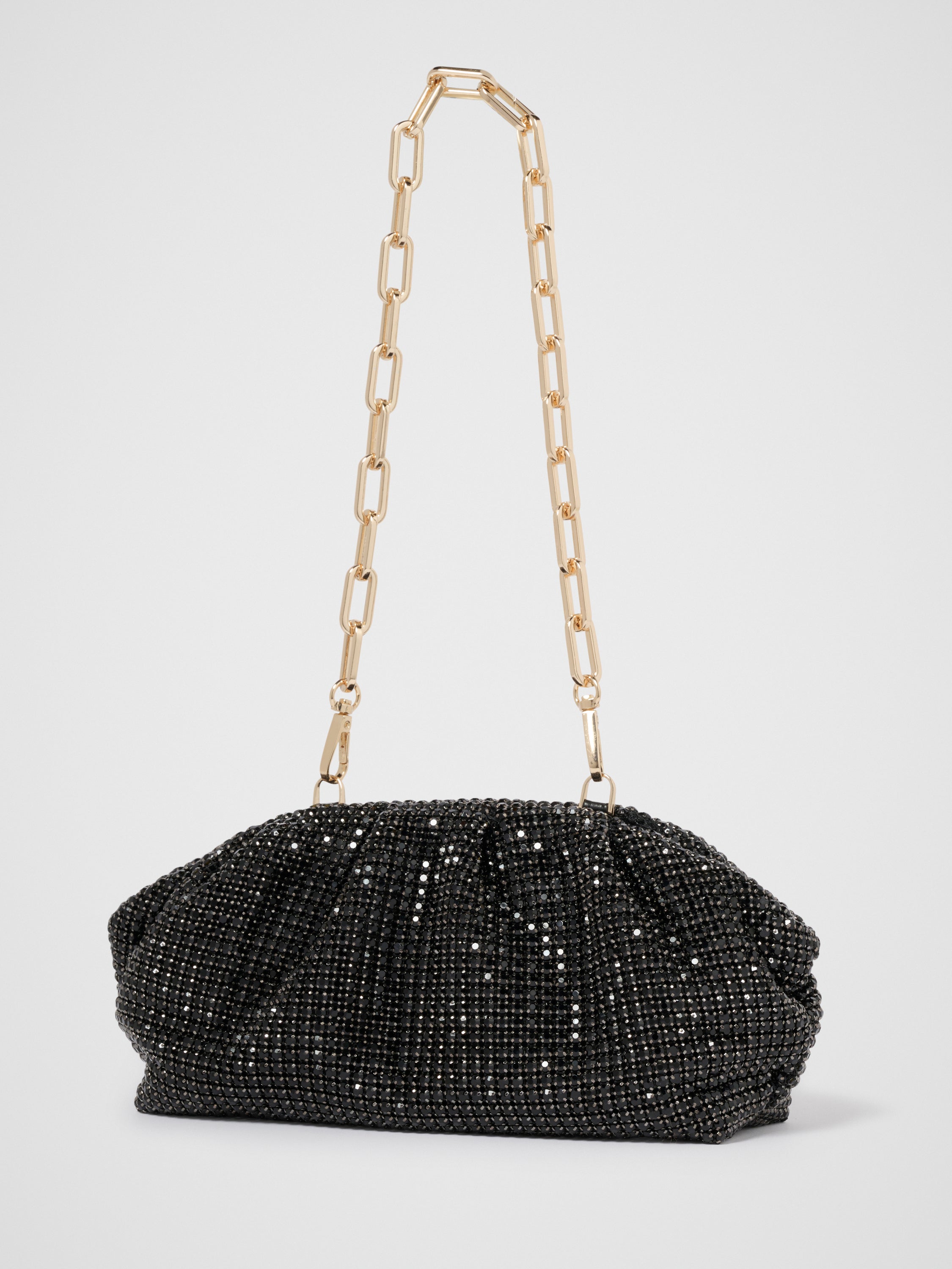 Ariel Soft Shiny Clutch
