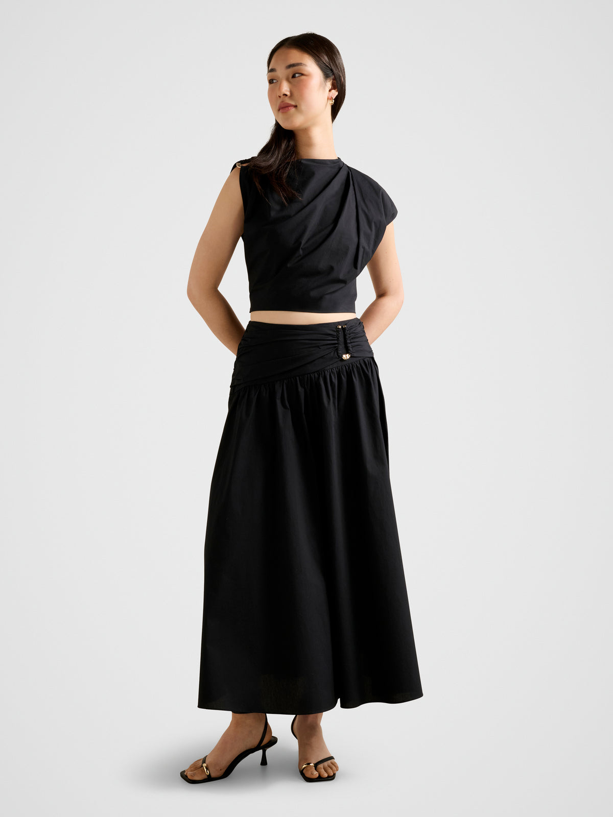 Dottie Hardware Maxi Skirt