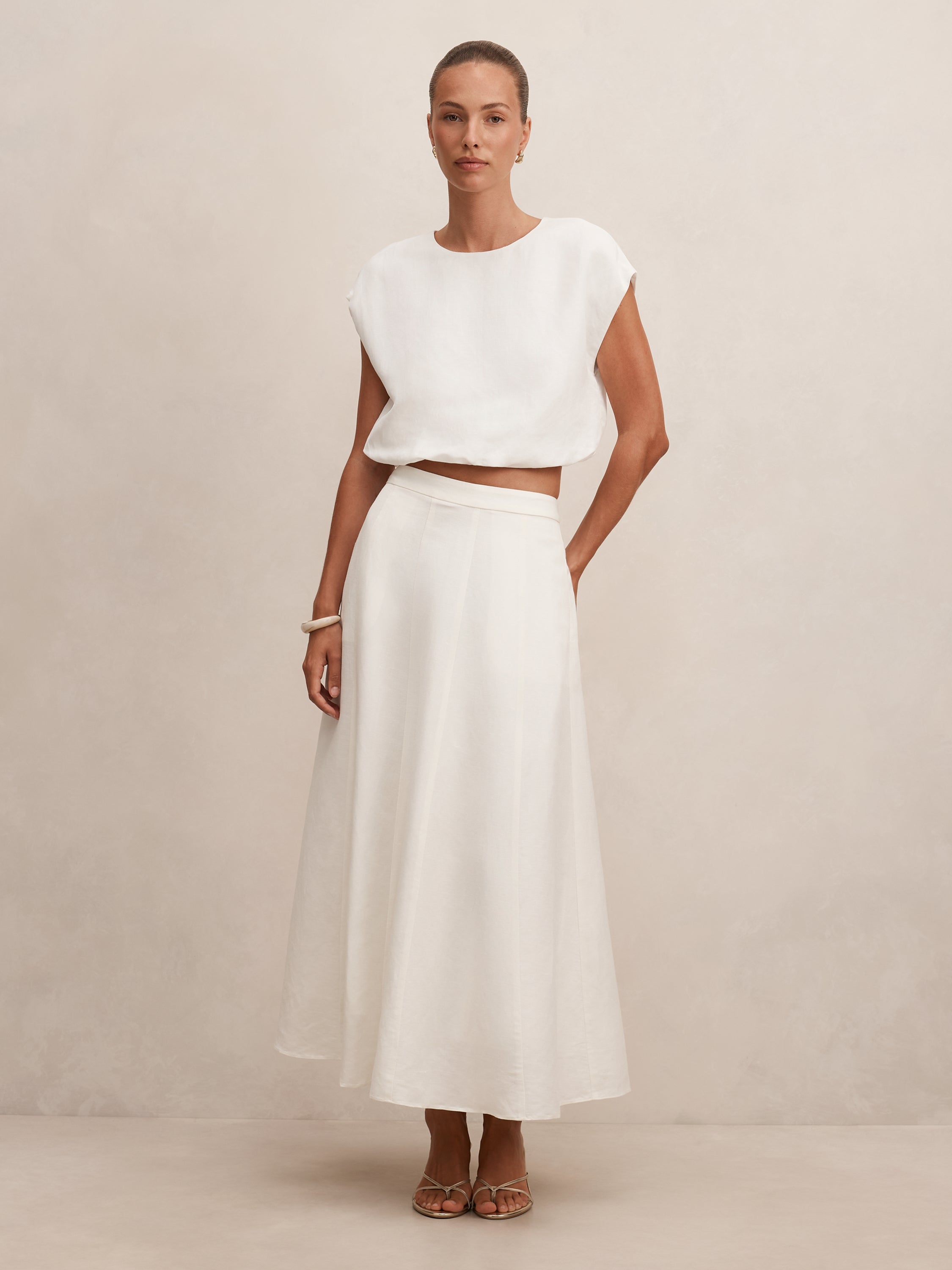 Georgina Bubble Hem Top