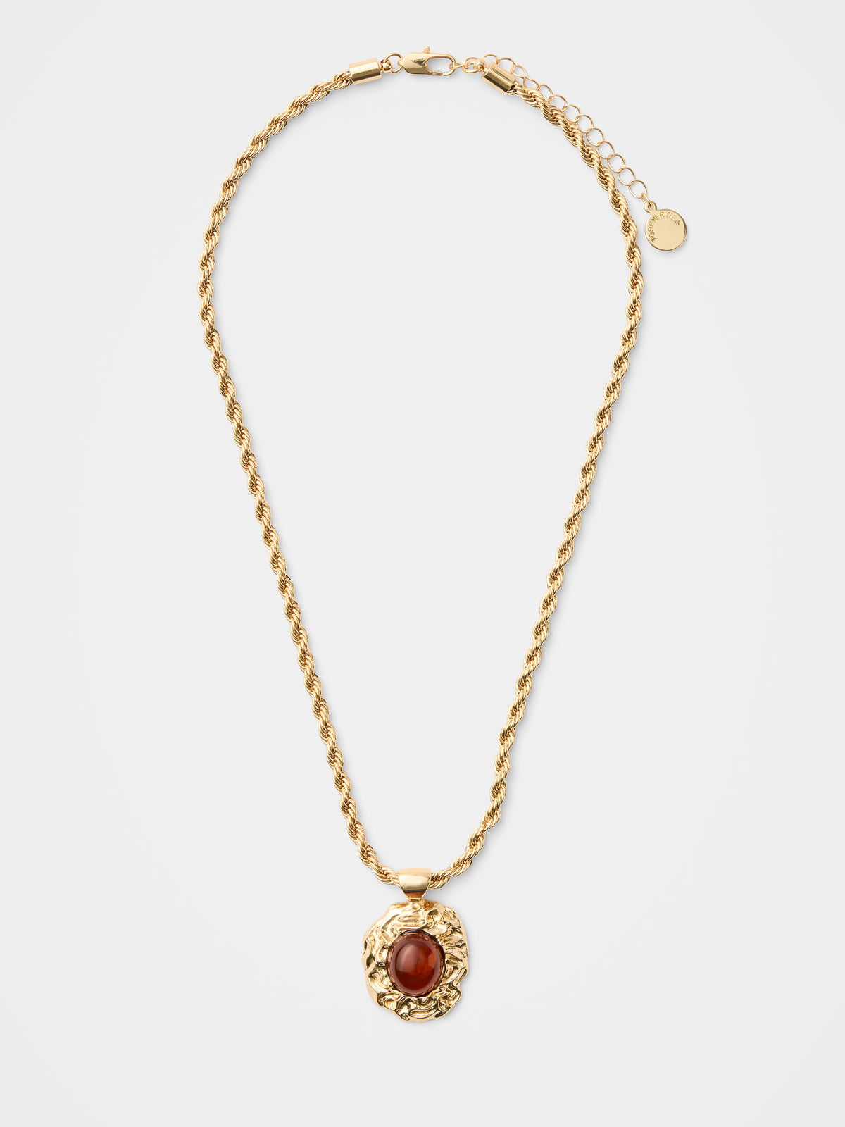 Signature Rebecca Molten Stone Pendant Necklace
