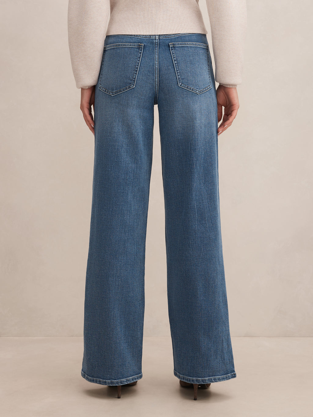 Yasmin Slim Wide Leg Jean