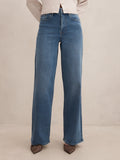 Yasmin Slim Wide Leg Jean
