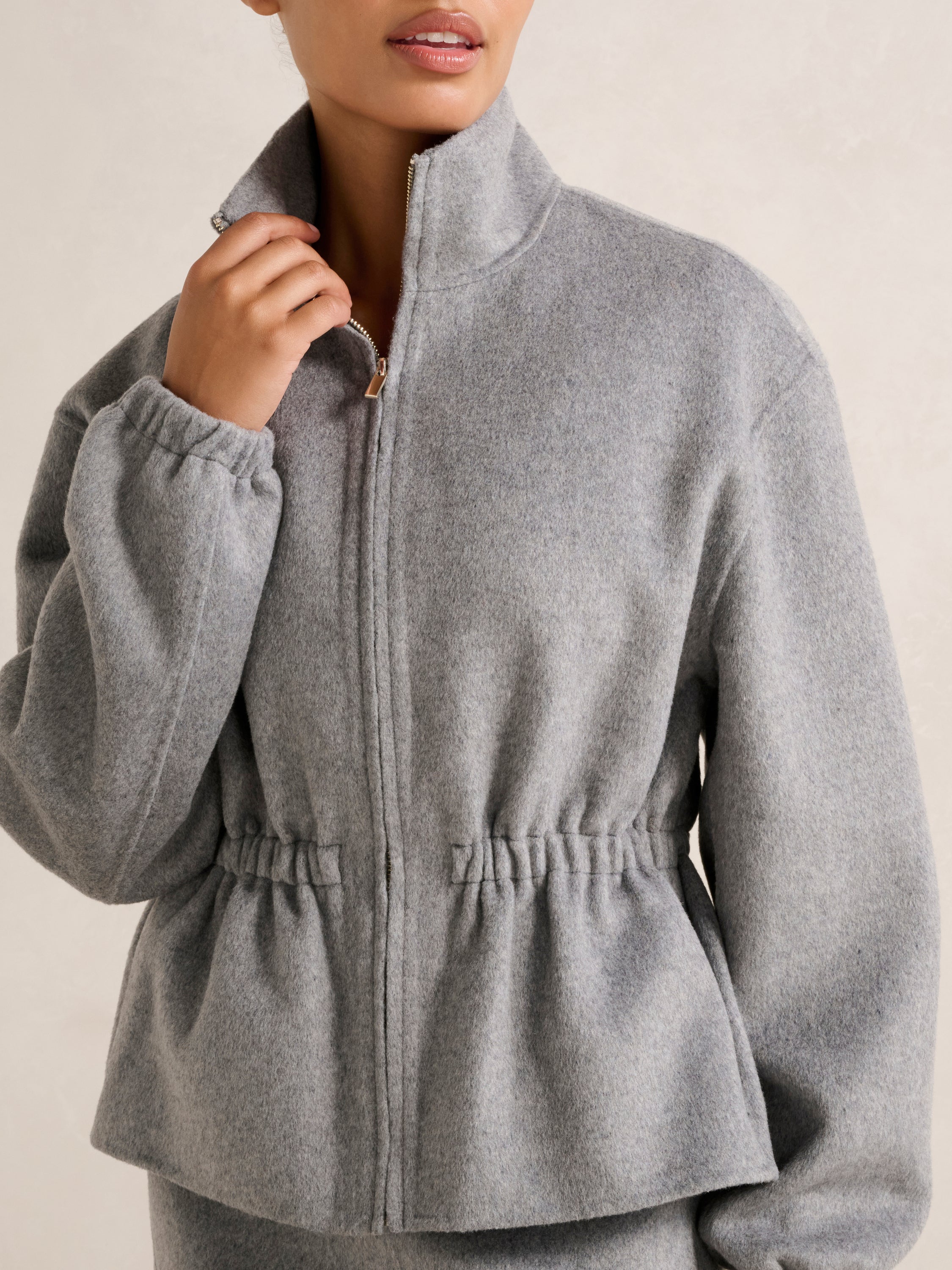 Amara Elastic Waist Jacket