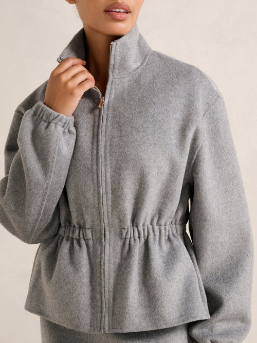 Amara Elastic Waist Jacket