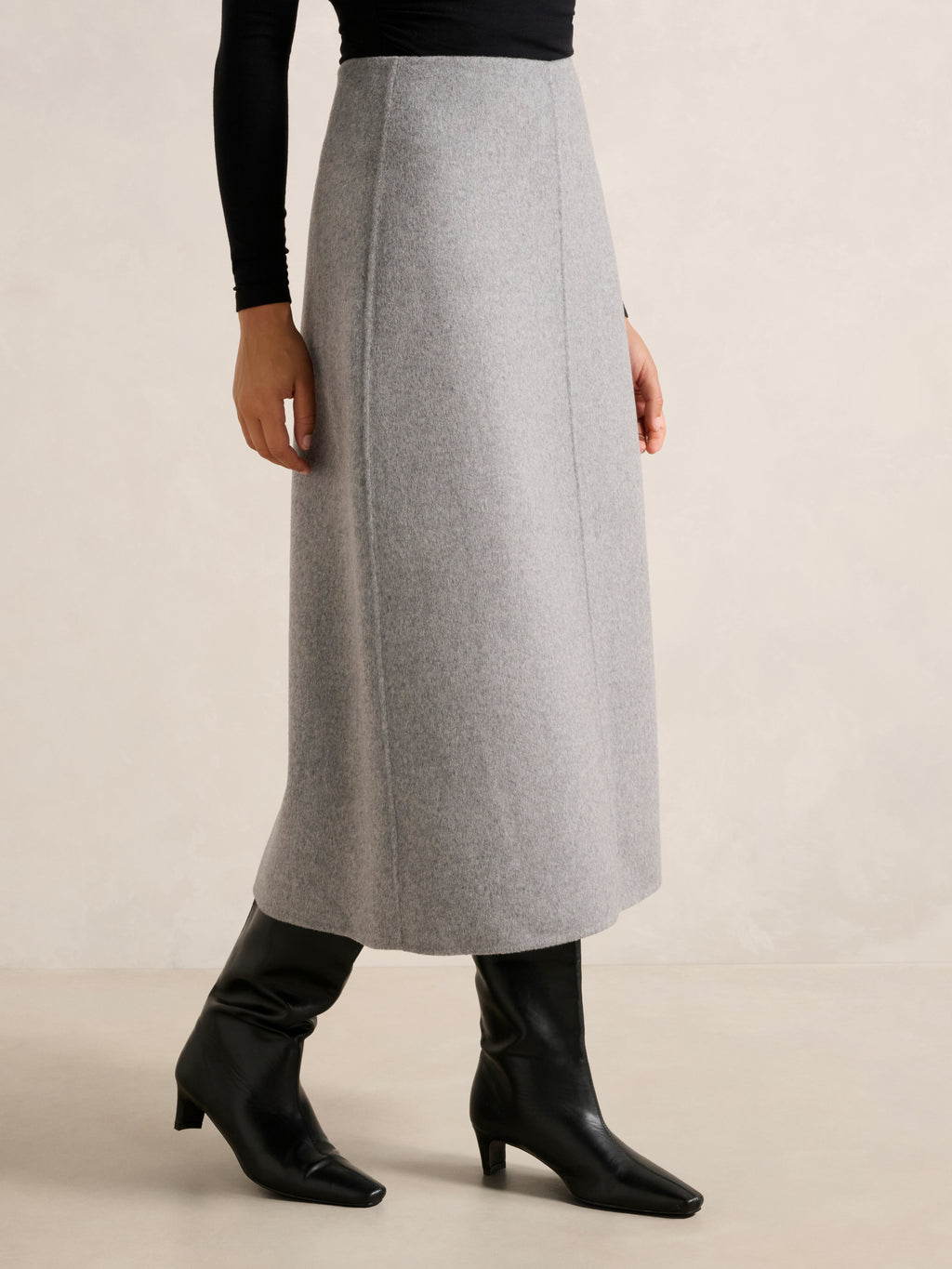 Amara Felled Circle Skirt