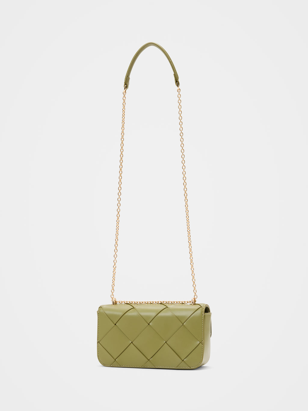 Lulu Lattice Chain Bag