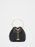 Havana Metal Handle Clutch
