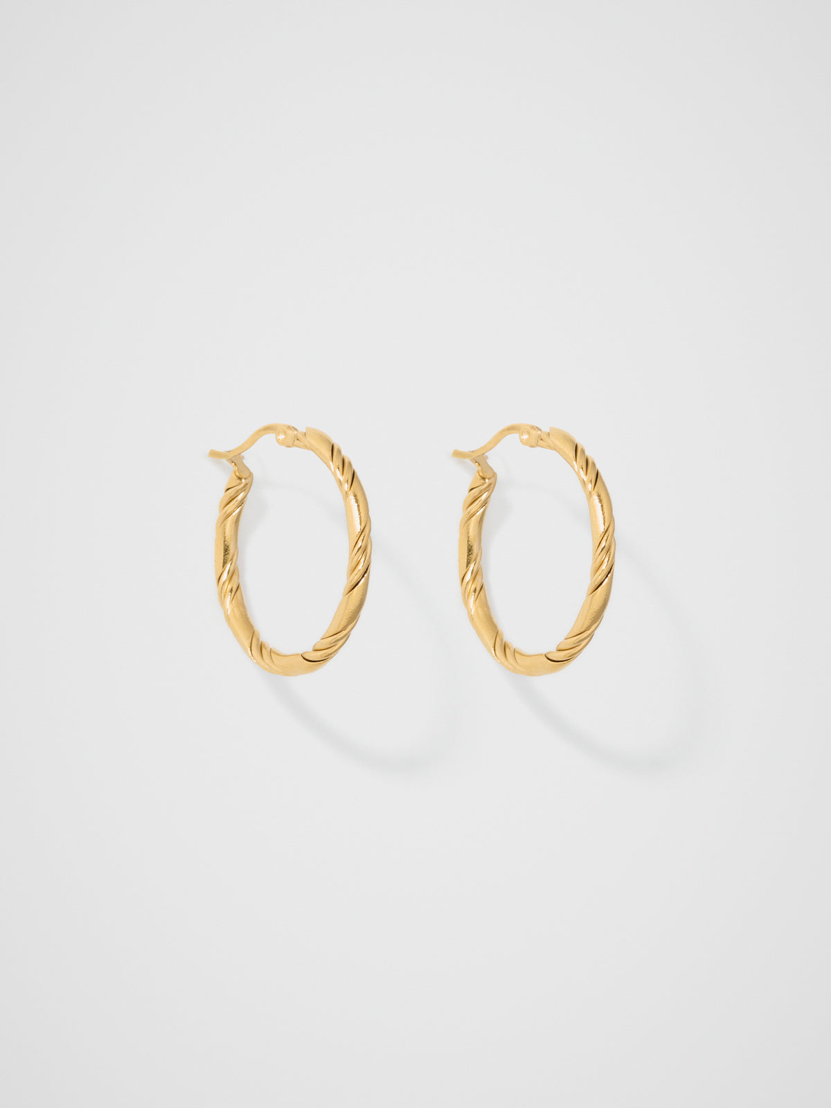 Macy Engraved Hoop