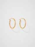 Macy Engraved Hoop