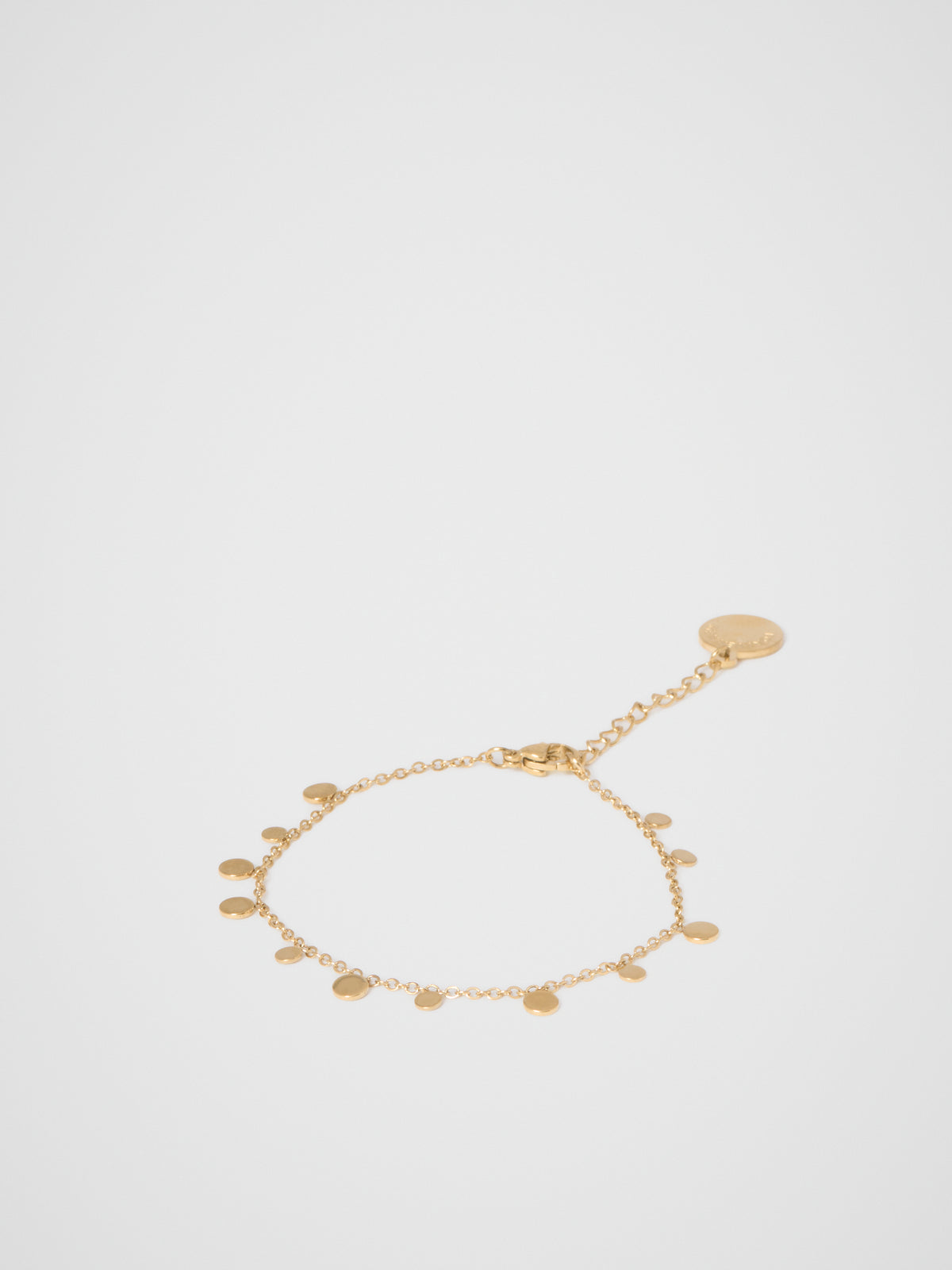 Yasmin Charm Disc Bracelet