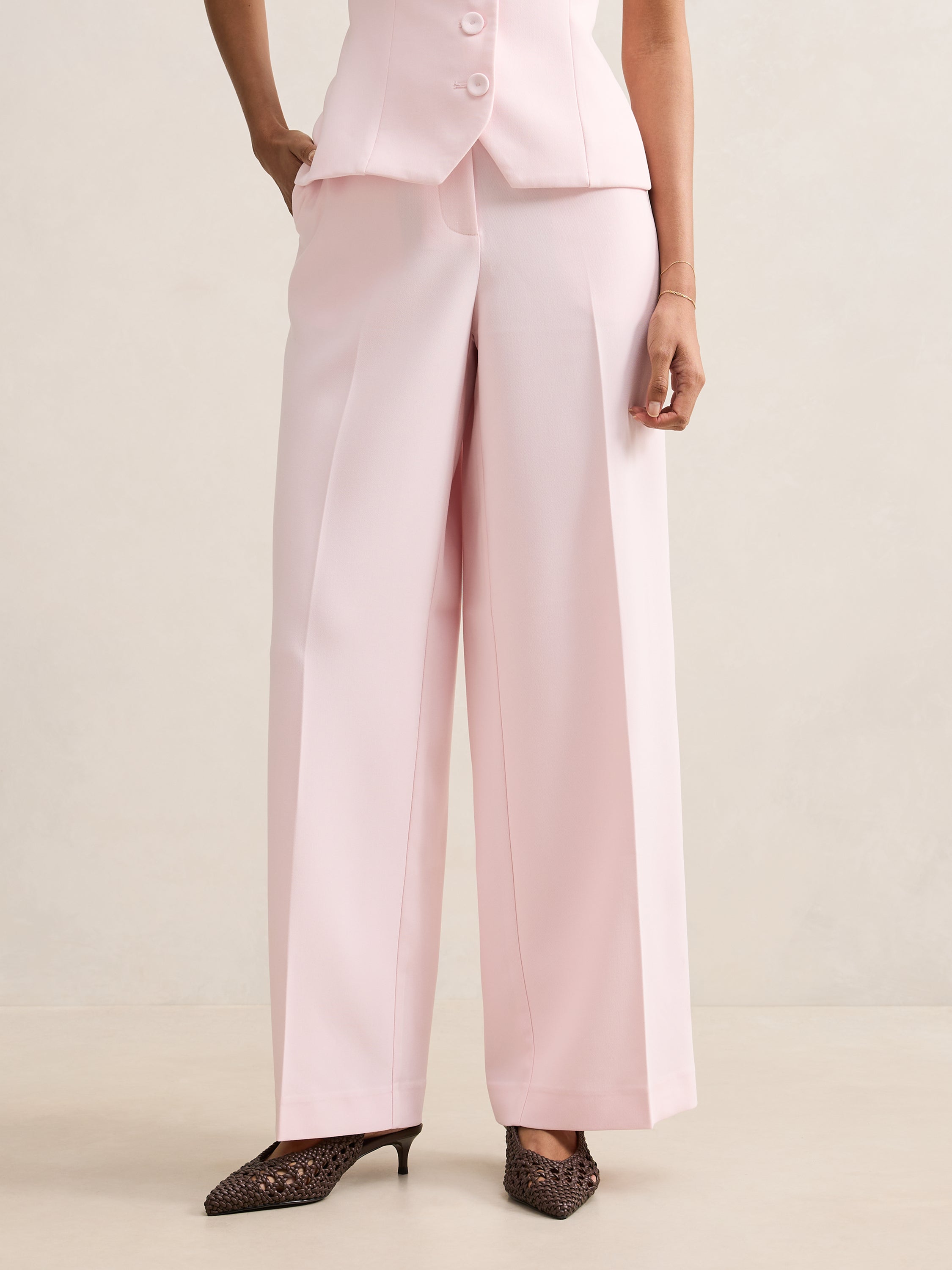 Veda Petite Wide Leg Pant