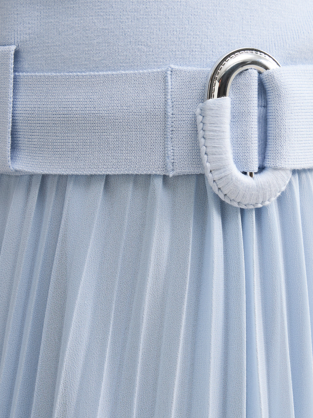 Capri Petite Bardot Pleat Midi Dress