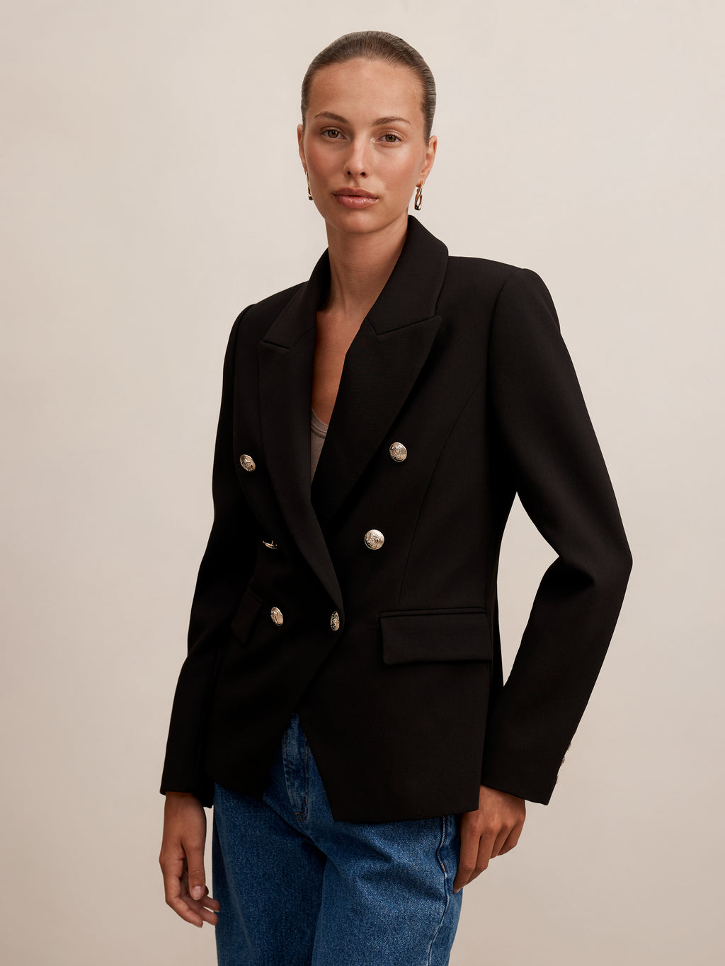 Tiana Military Blazer