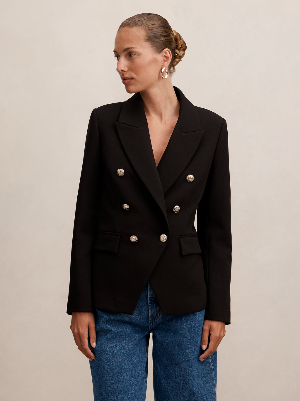 Tiana Military Blazer