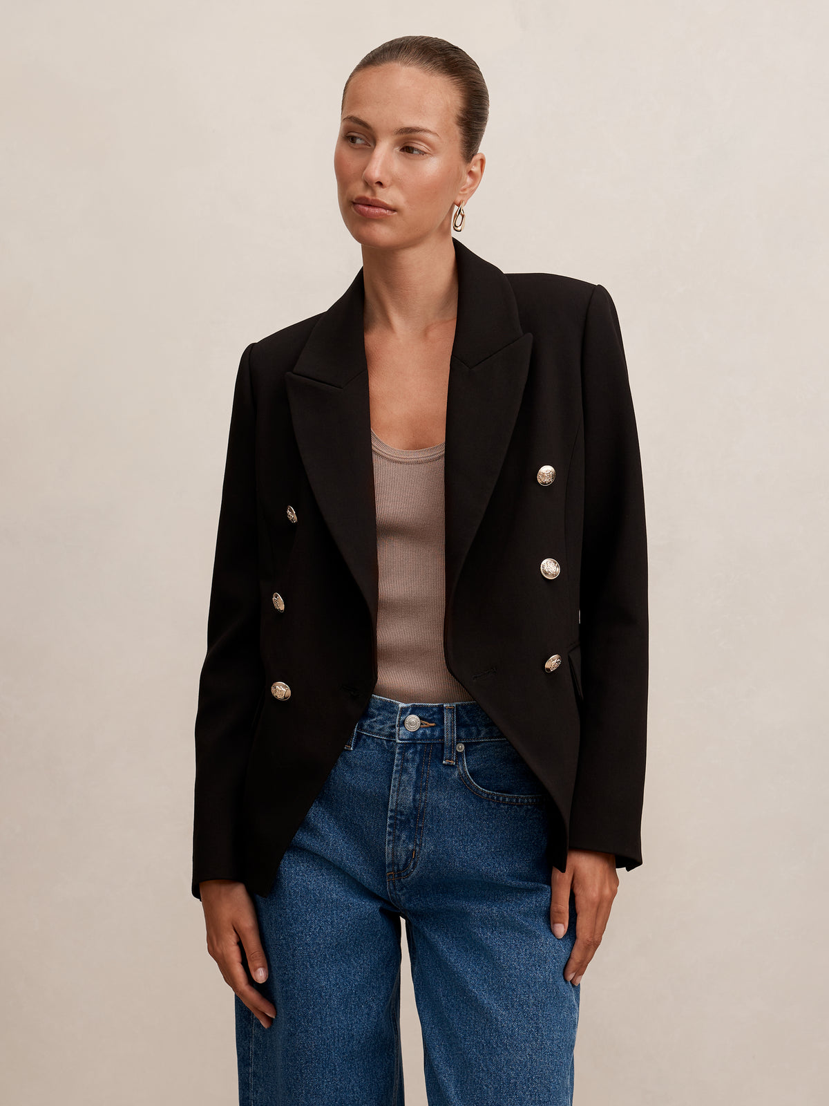 Tiana Military Blazer