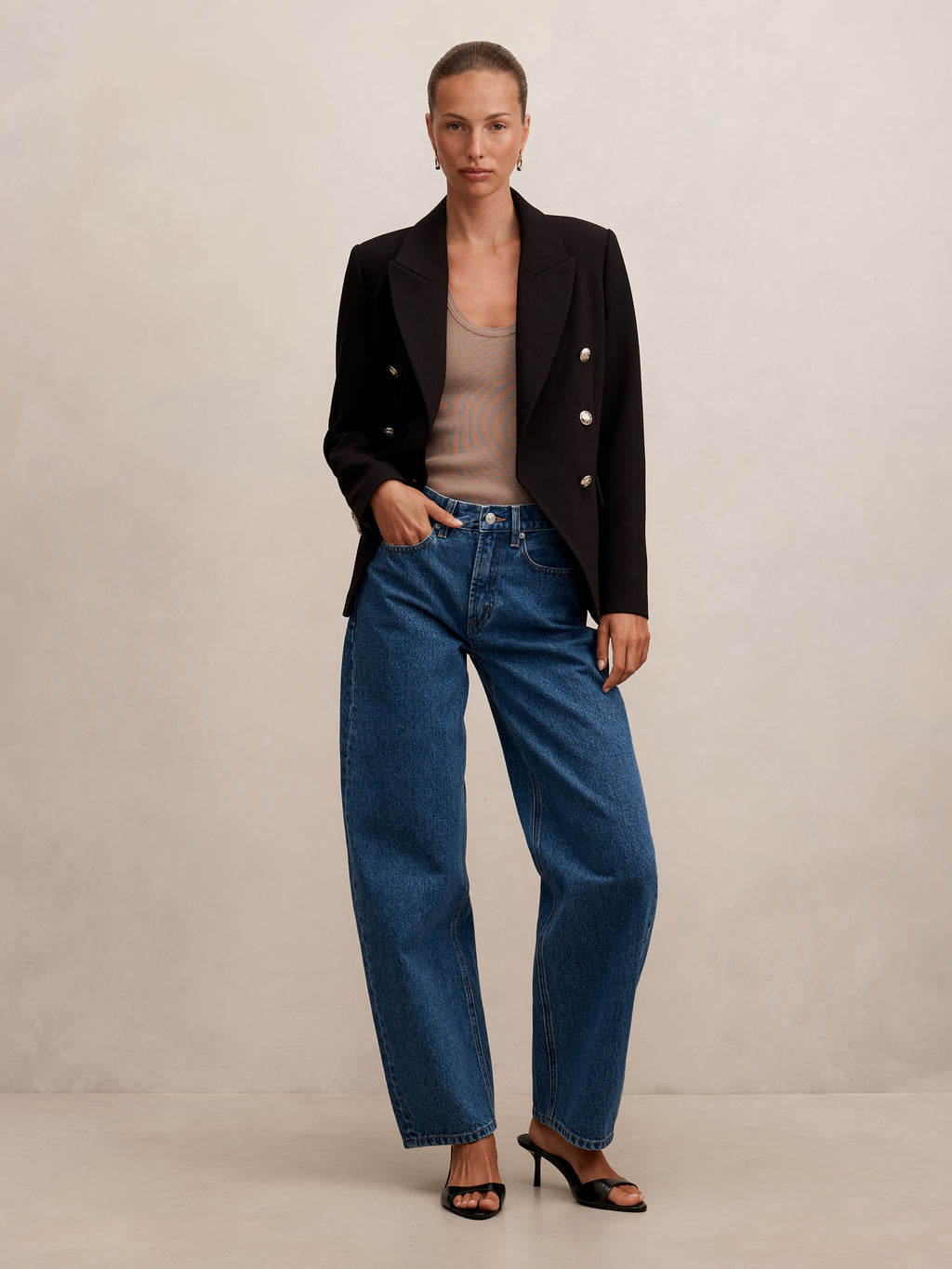 Tiana Military Blazer