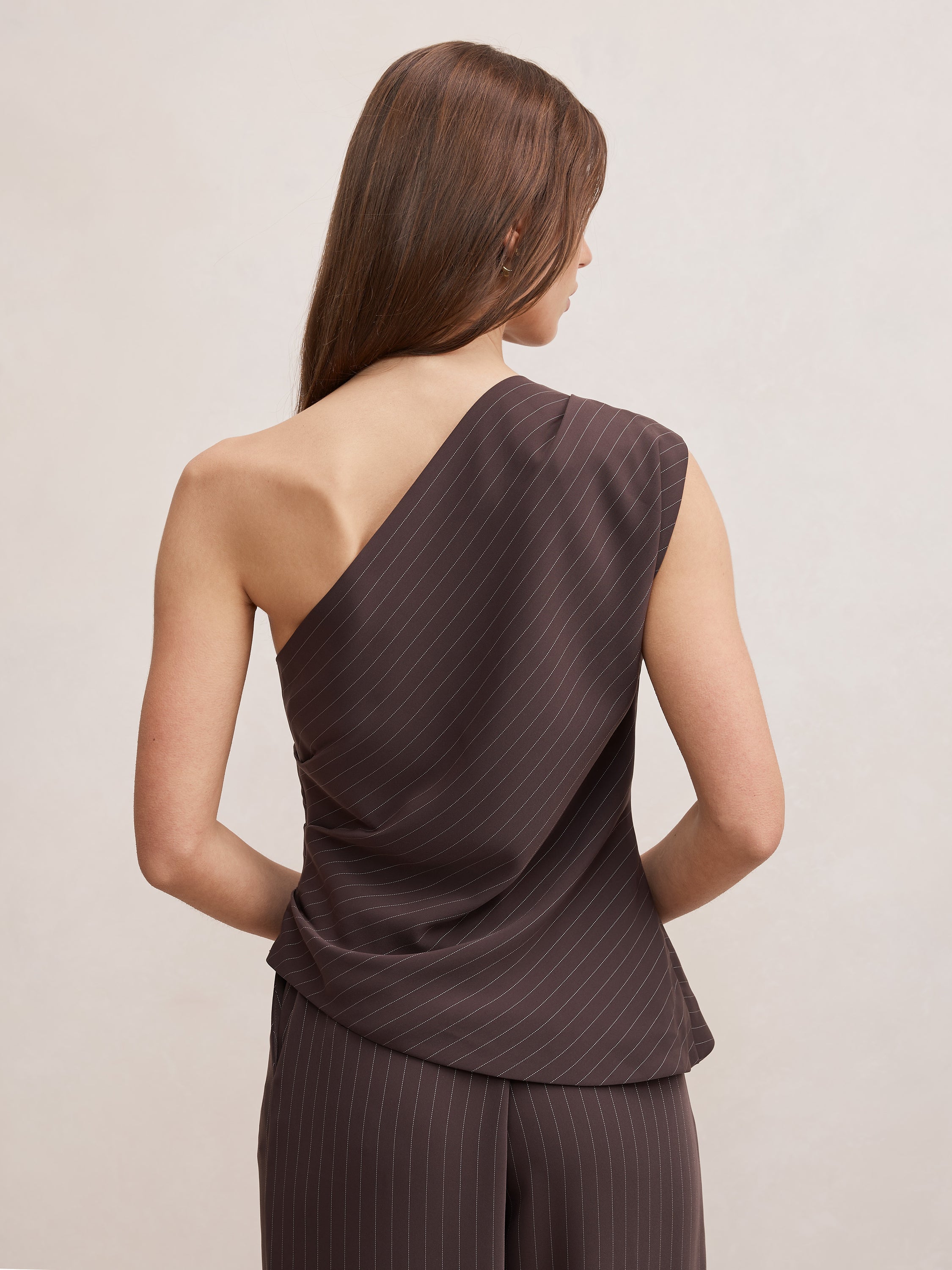 Willow Asymmetrical Tuck Top