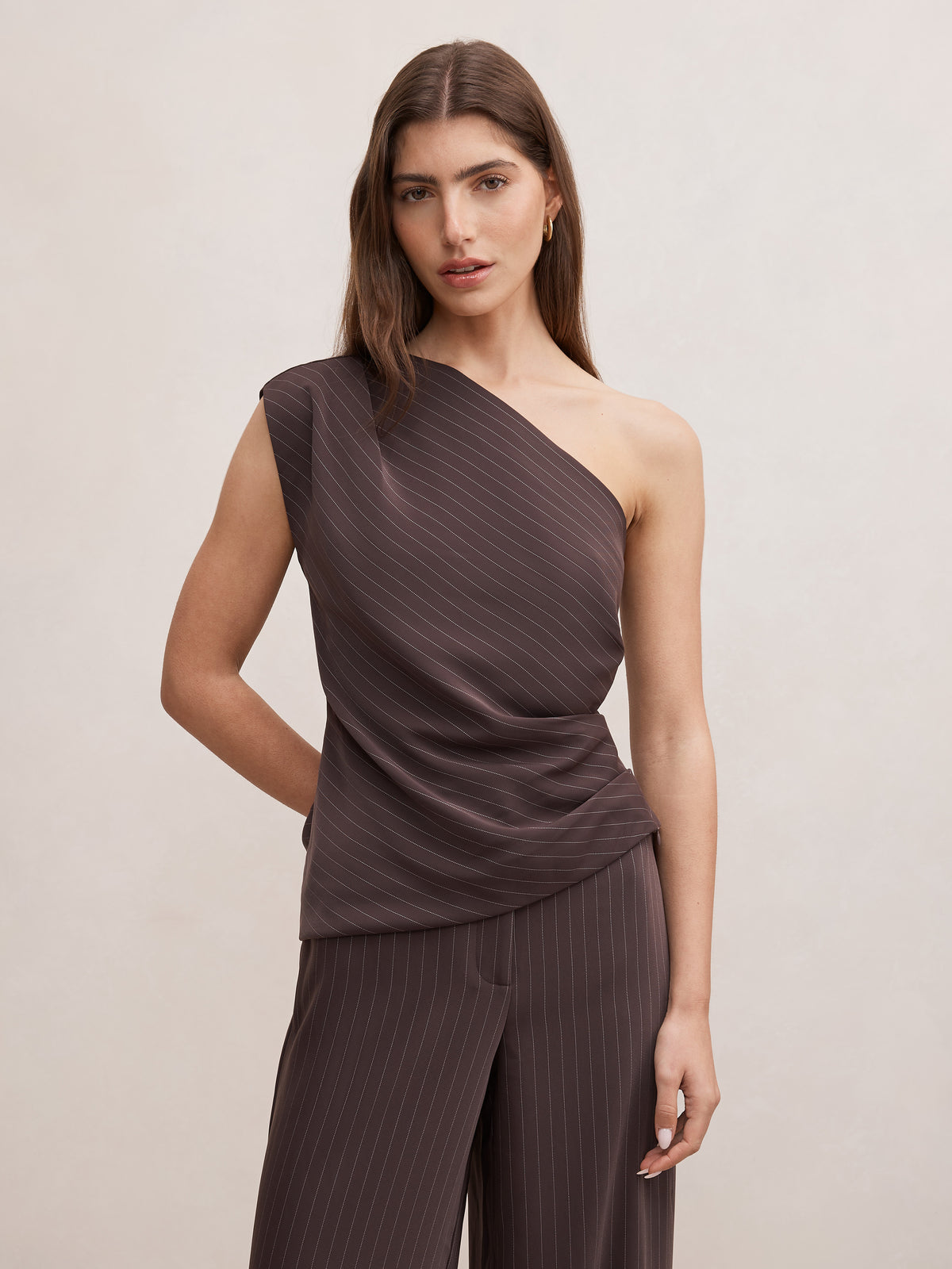 Willow Asymmetrical Tuck Top