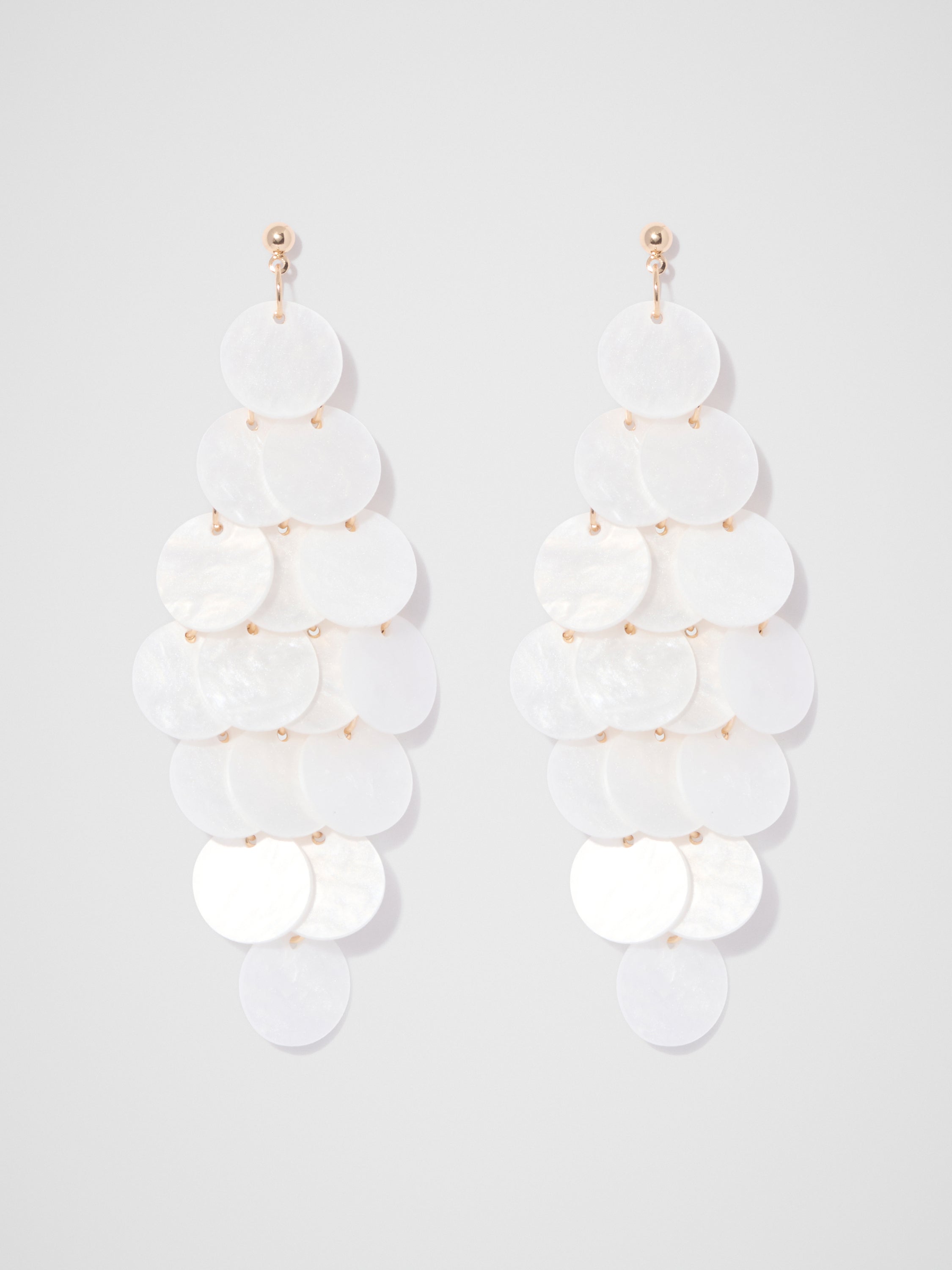 Signature Daliah Disc Drop Earring
