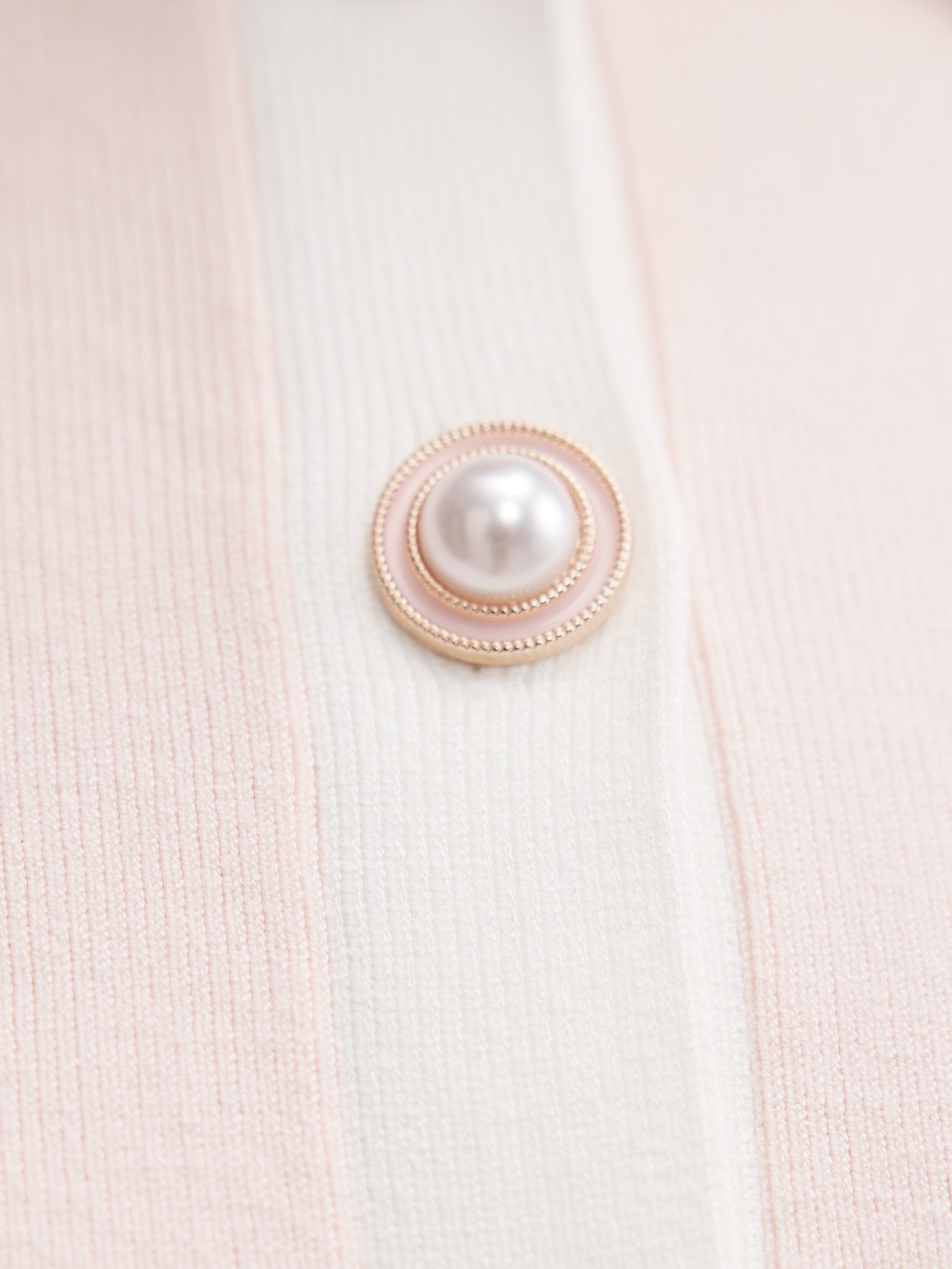 Farah Knitted Button Through Tee