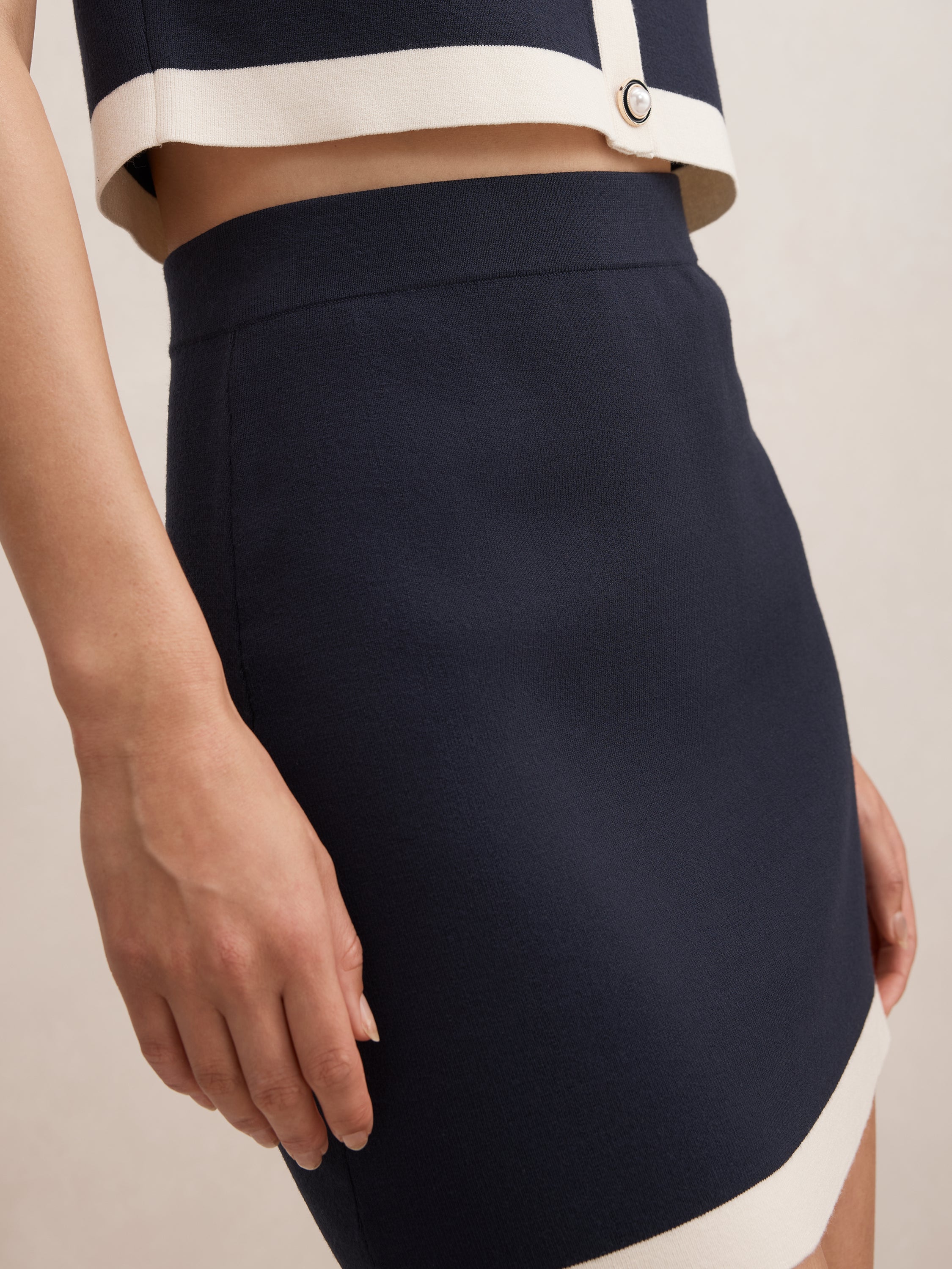 Farah Knitted Mini Skirt