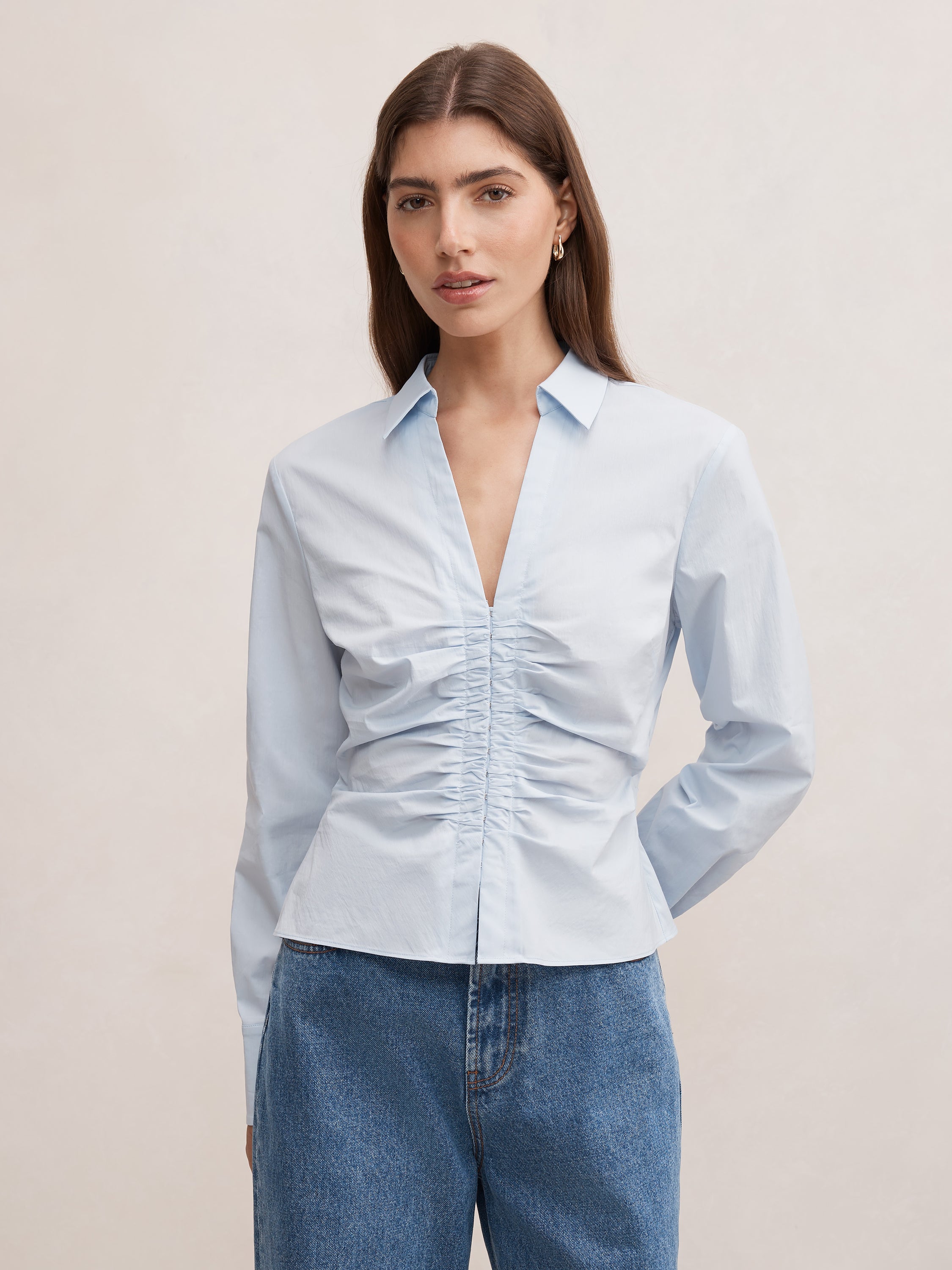 Ainsley Gathered Shirt