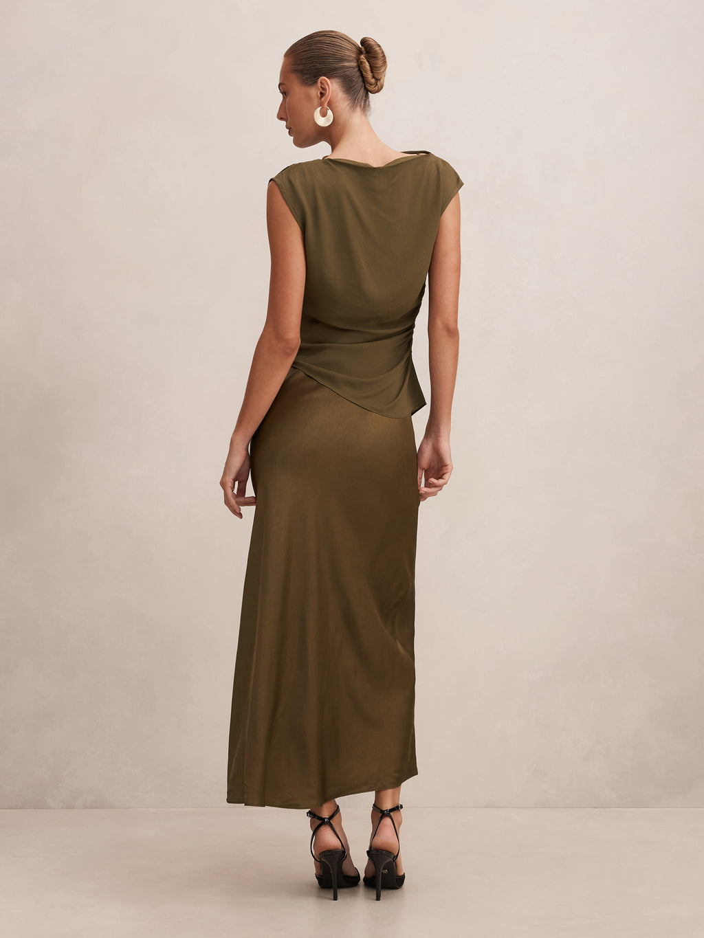 Aurora 2 In 1 Slip Midi Dress