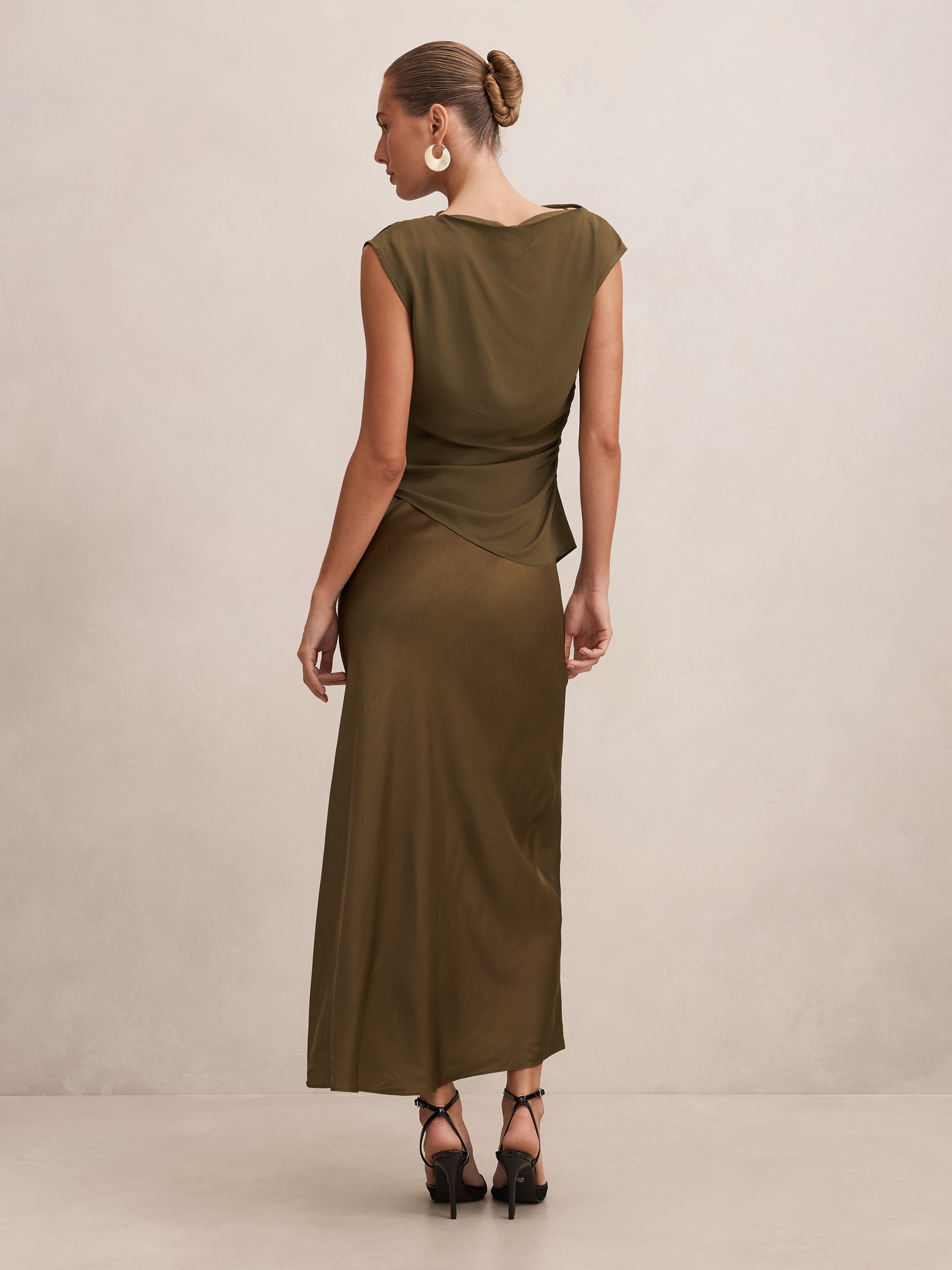 Aurora 2 In 1 Slip Midi Dress