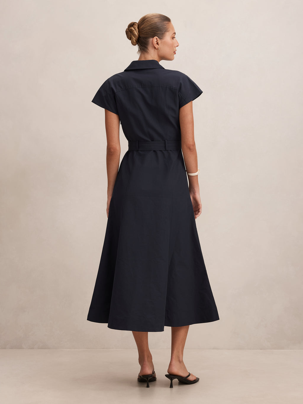Maria Poplin Shirt Midi Dress