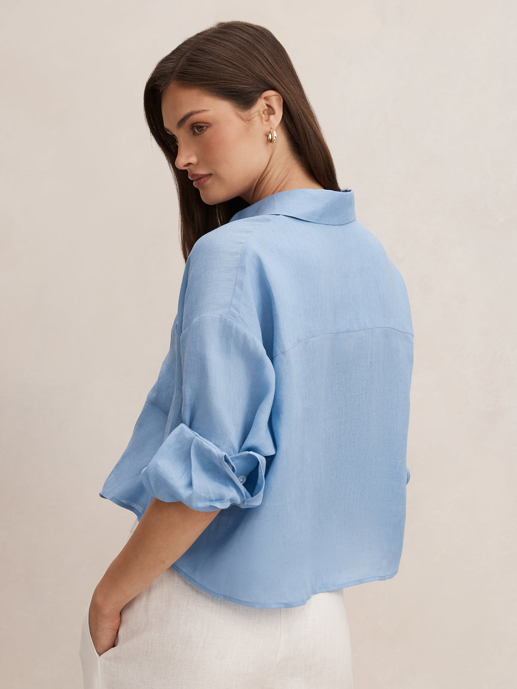 Bowie Cropped Shirt