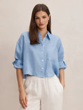 Bowie Cropped Shirt