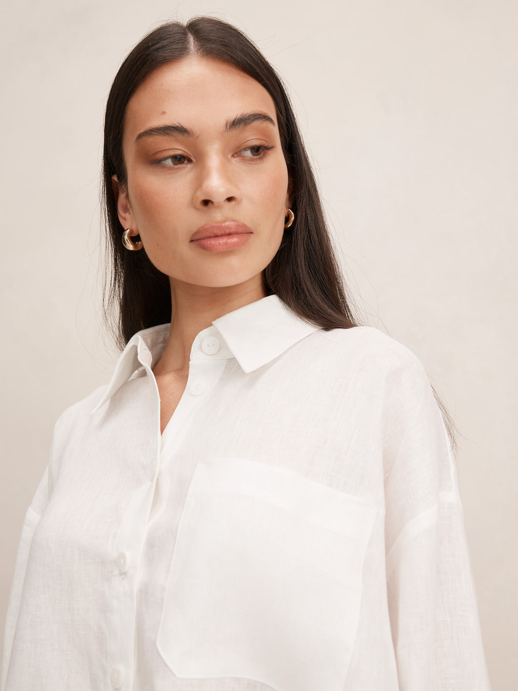 Bowie Cropped Shirt