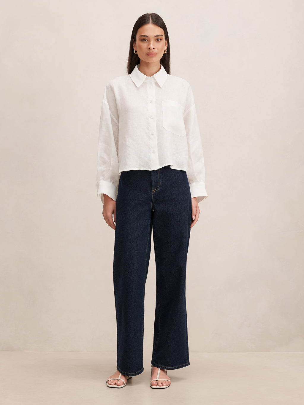 Bowie Cropped Shirt