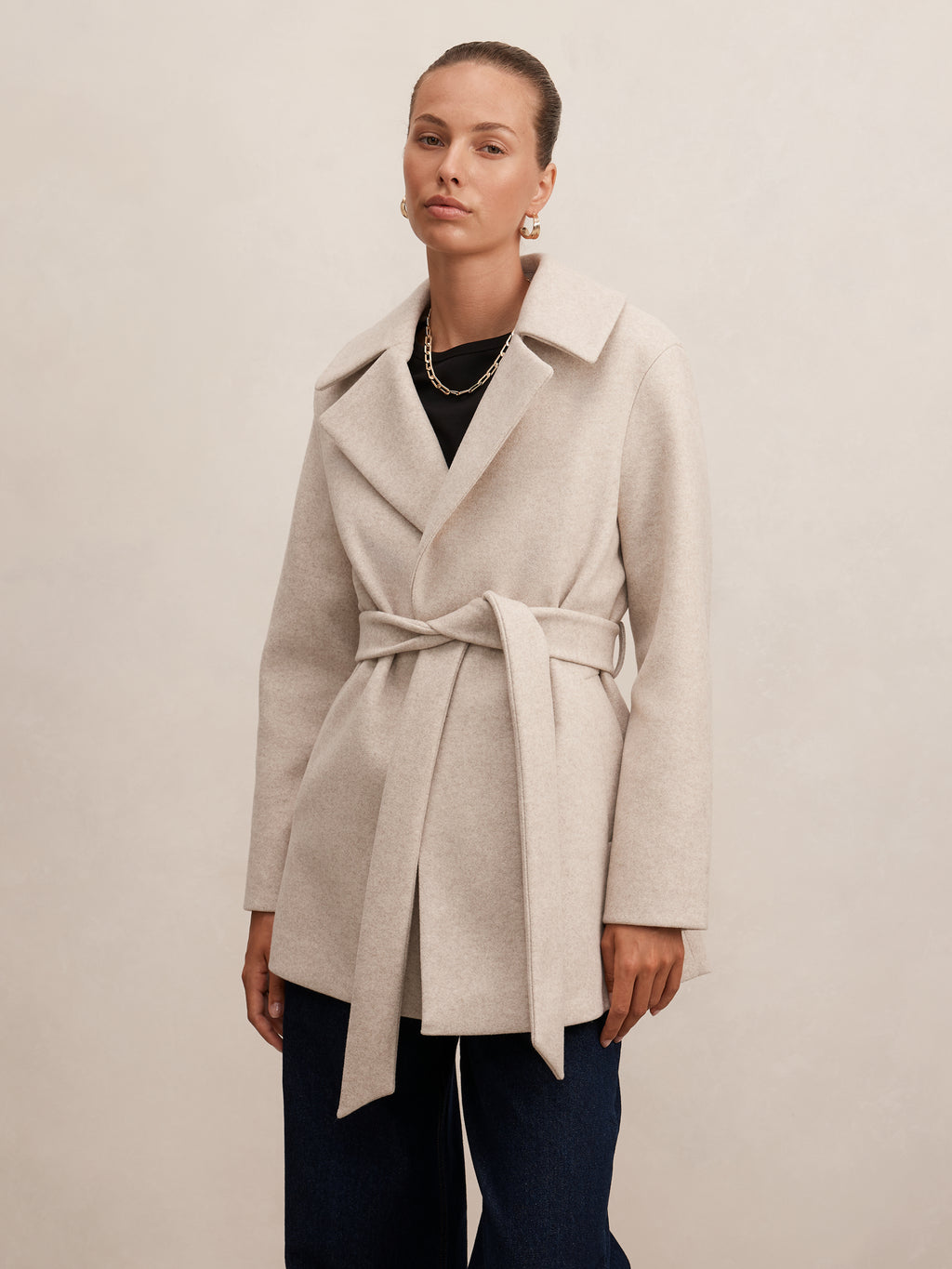 Sabrina Short Wrap Coat