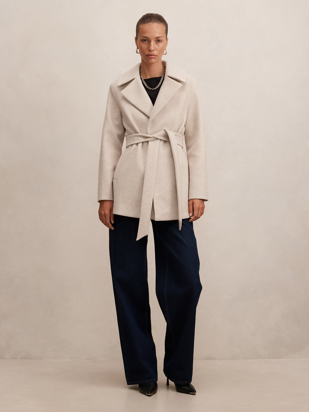 Sabrina Short Wrap Coat