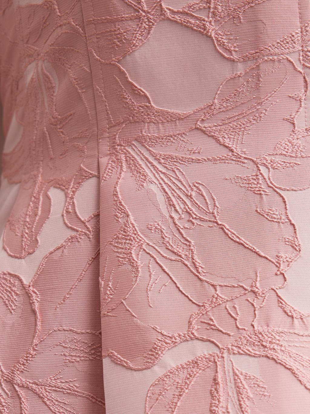 Lily Scoop Jacquard Midi