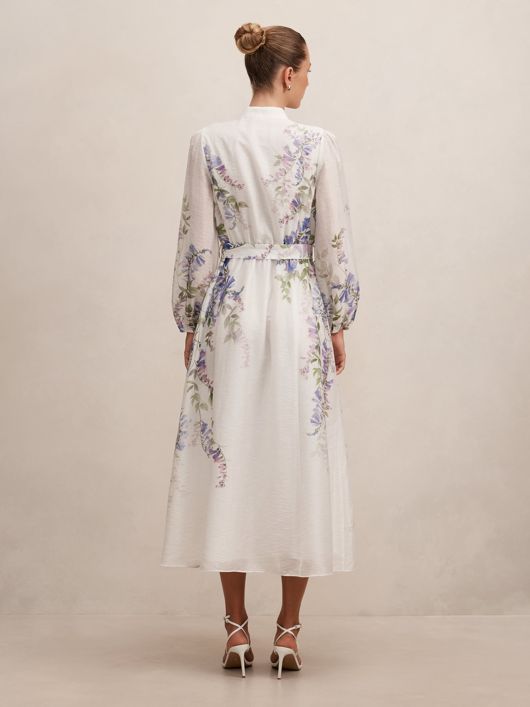 Sheridan Placement Print Midi Dress