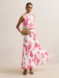 Maisie Petite Circle Midi Skirt