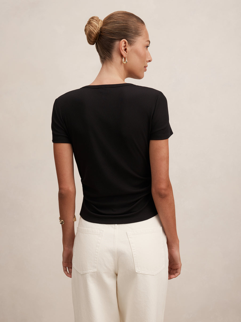 Kelly Tuck Detail Baby Tee