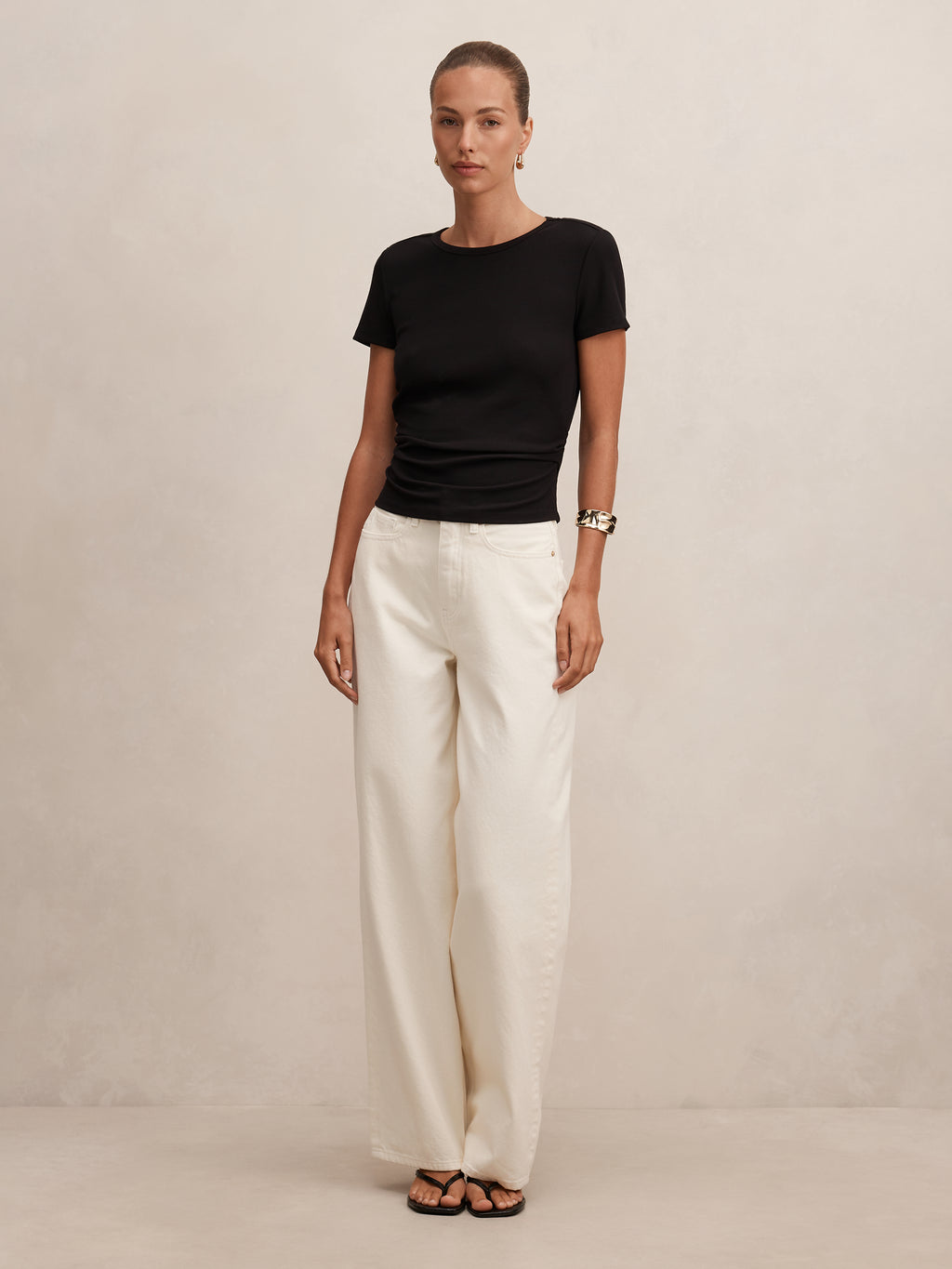 Kelly Tuck Detail Baby Tee