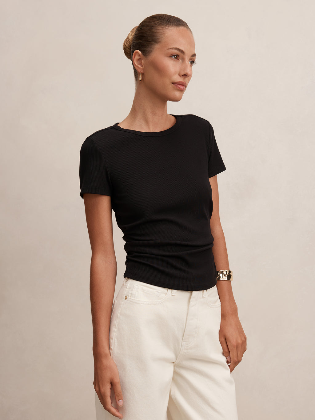 Kelly Tuck Detail Baby Tee