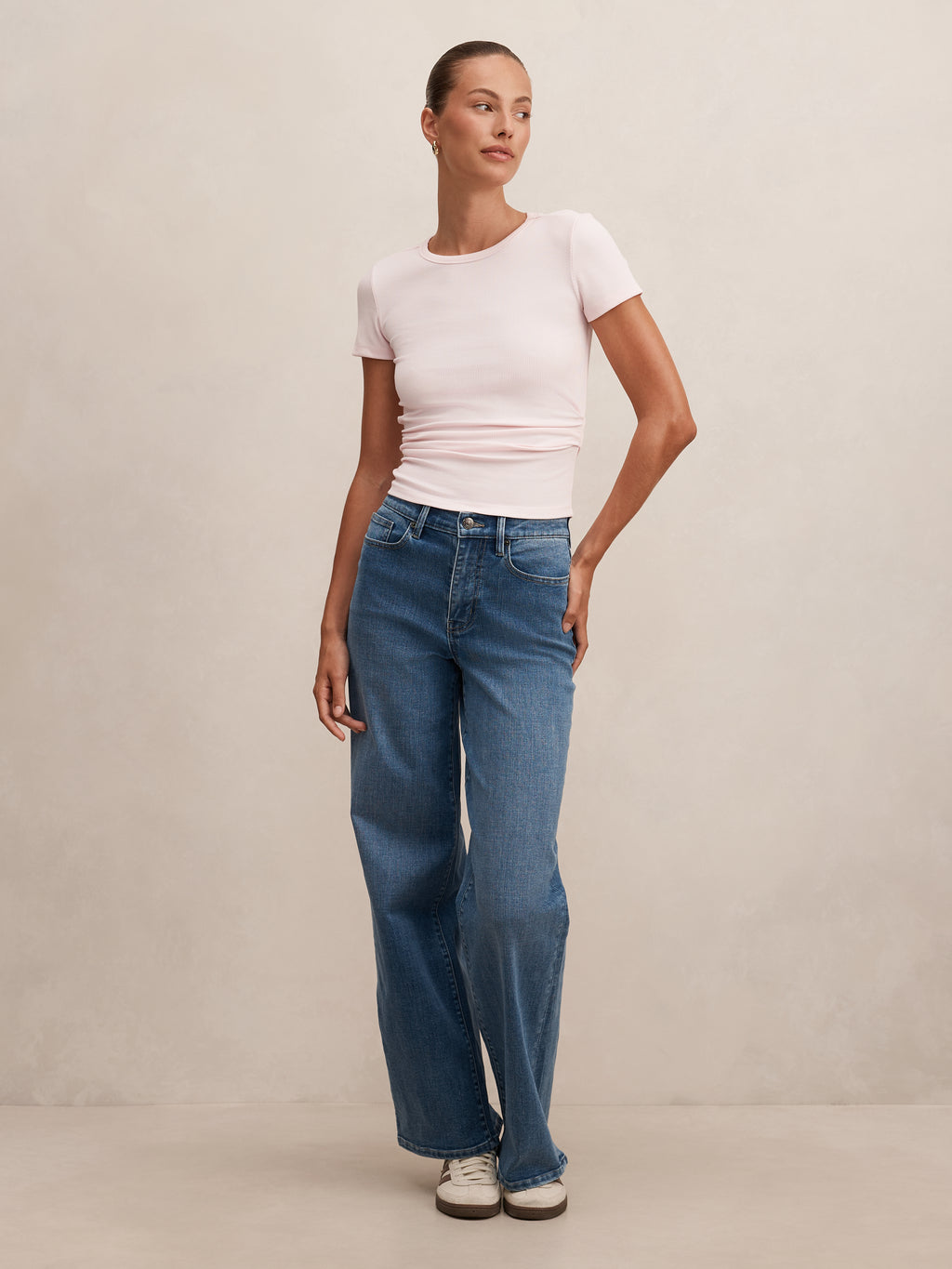 Kelly Tuck Detail Baby Tee