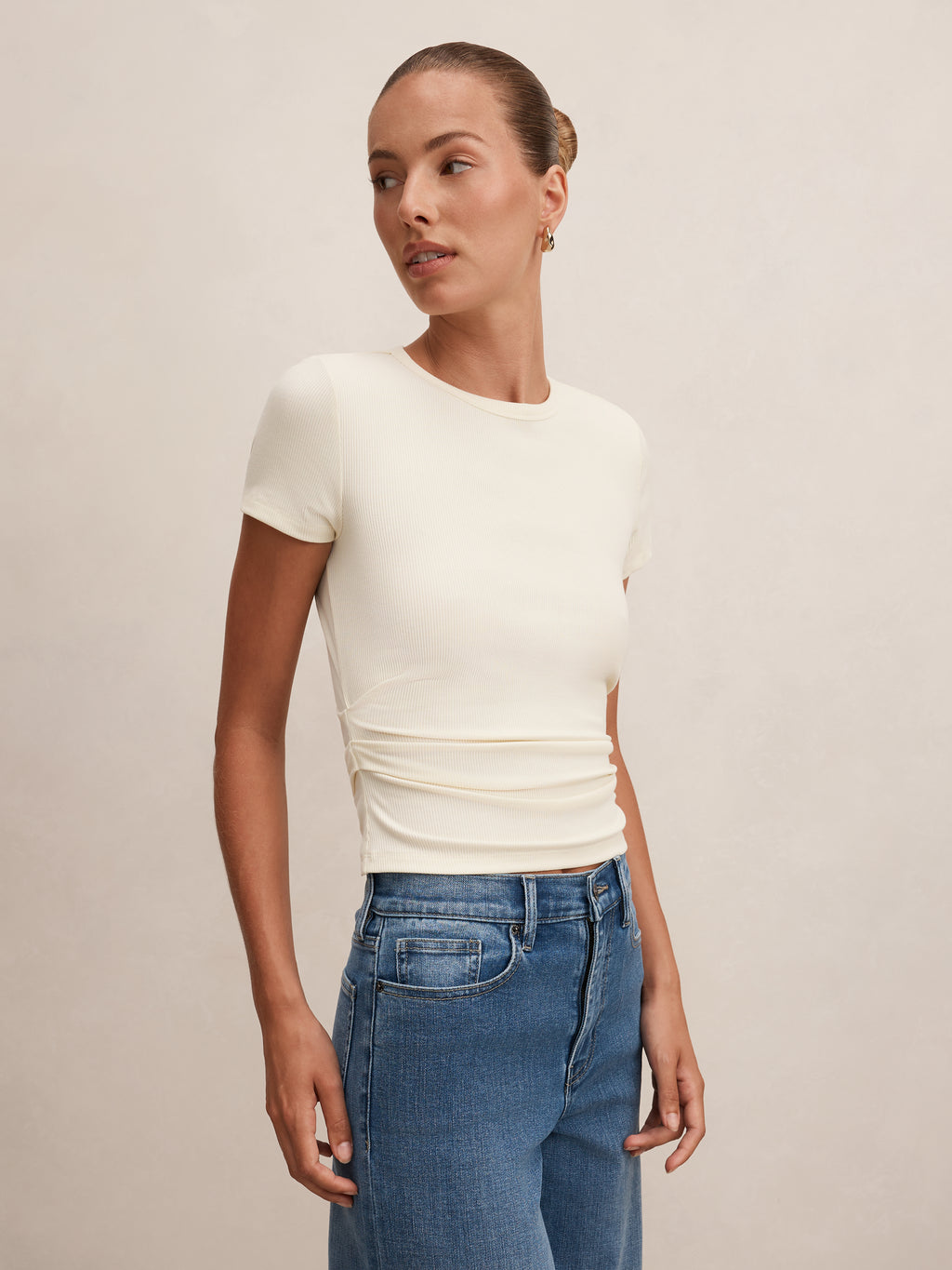 Kelly Tuck Detail Baby Tee
